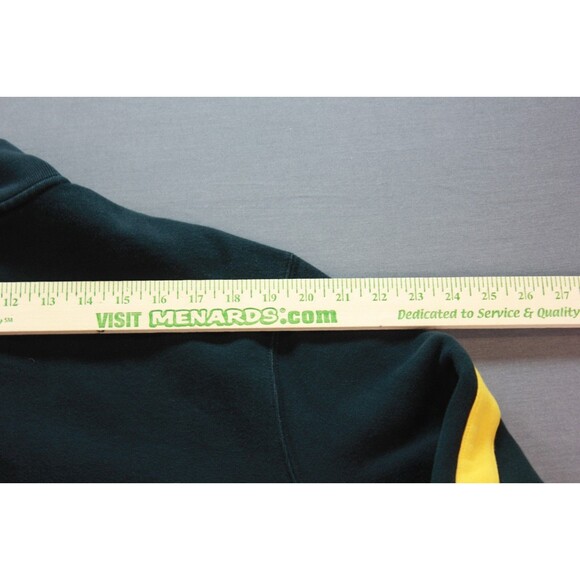 Polo Ralph Lauren Full Zip Sweatshirt Mens Black yellow Striped Pockets SZ XL - Picture 4 of 11